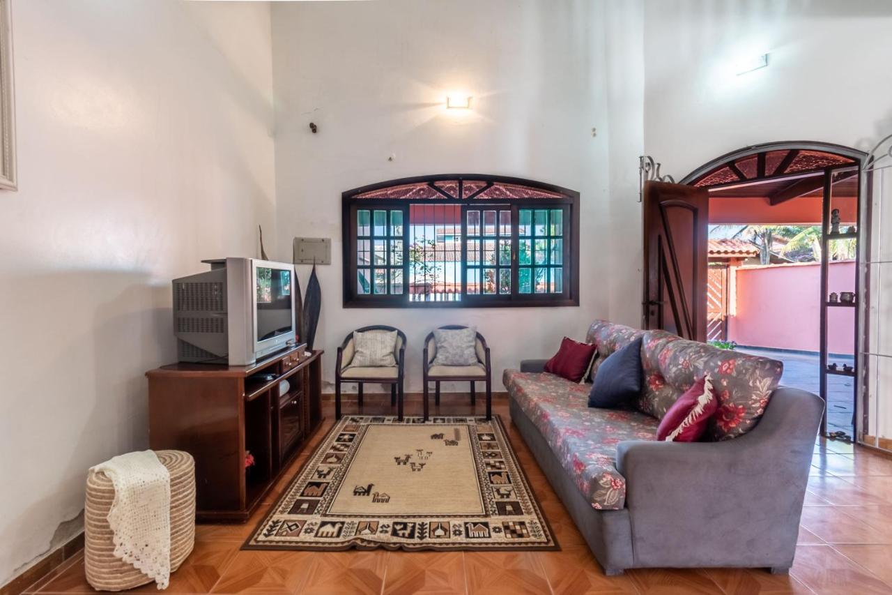 Casa Ampla Com Piscina E Churrasqueira A 300m Da Itanhaem